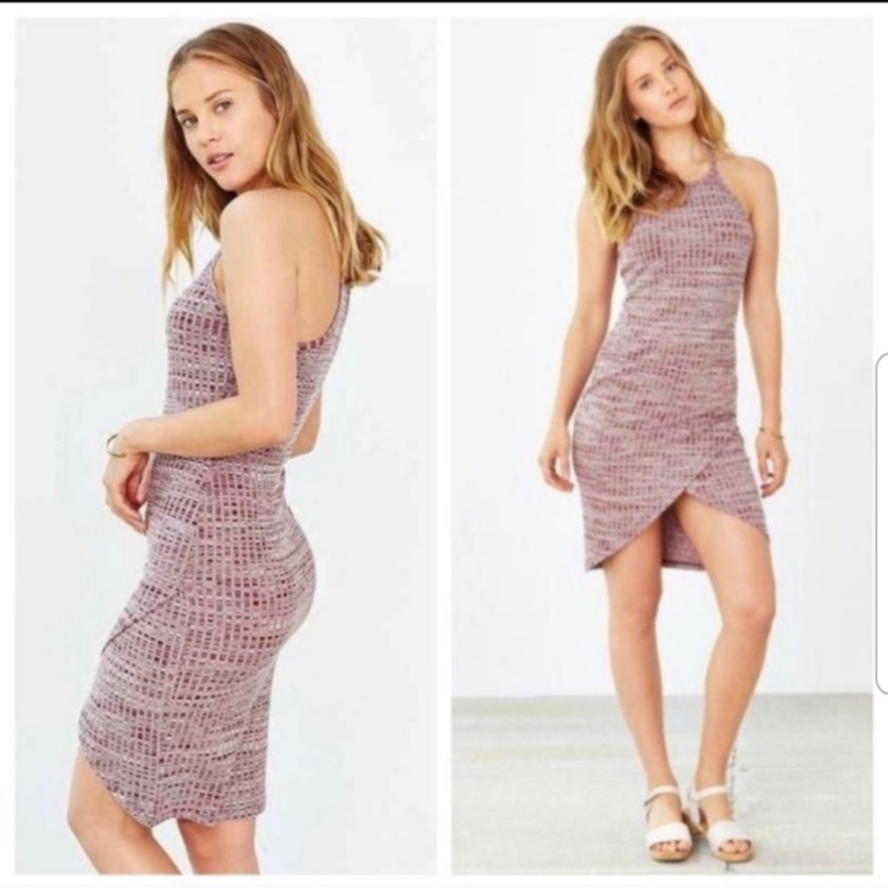 Urban Outfitters Silence + Noise High Neck Tulip Dress